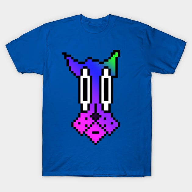 Rainbow pixel pooch T-Shirt by TeachUrb